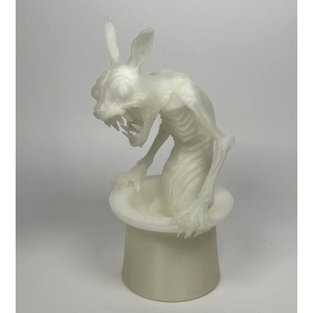 Twilight Zone The Movie (1983) Monster Rabbit In The Hat Glow In The Dark Toy